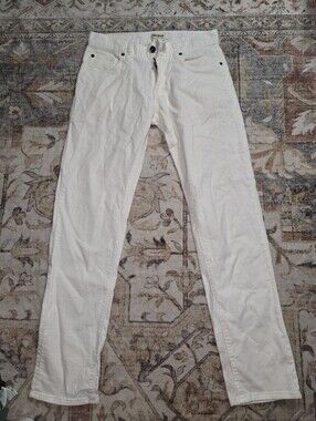 Todd Snyder Men's Off-White Corduroy Pants